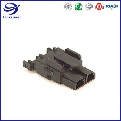 Crimping Mini-Fit Sr 2pin Bk Connector for Custom Wire Harness